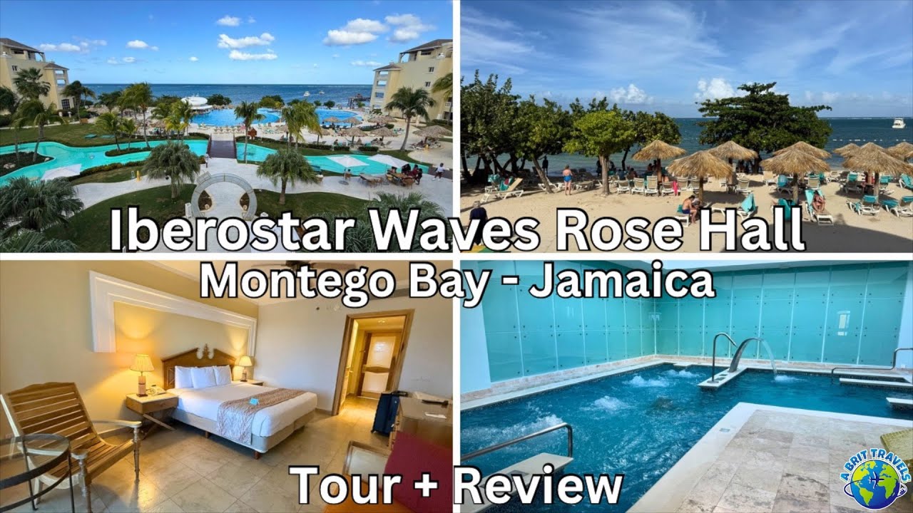 Iberostar Waves Rose Hall Beach - All Inclusive Hotel Tour + Review - Montego Bay, Jamaica