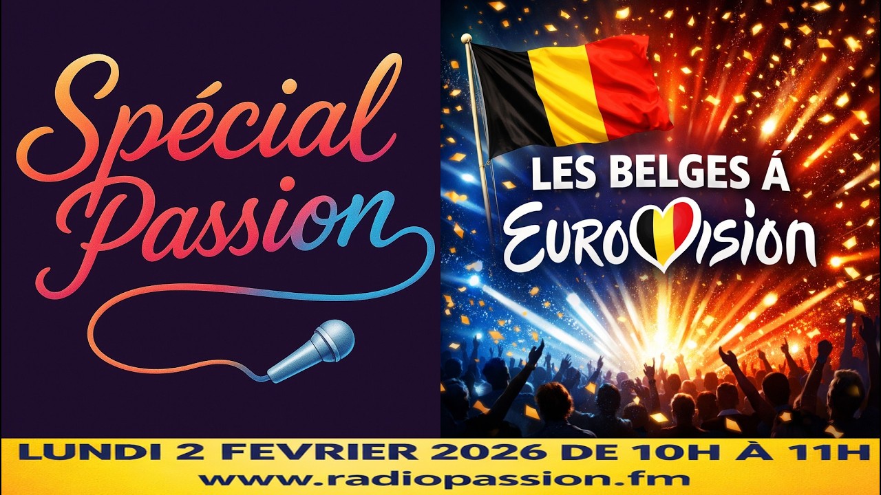 Spécial Passion n°4 (Les belges à l'Eurovision) du 02 02 2026 - Présentée par Killian Tirions