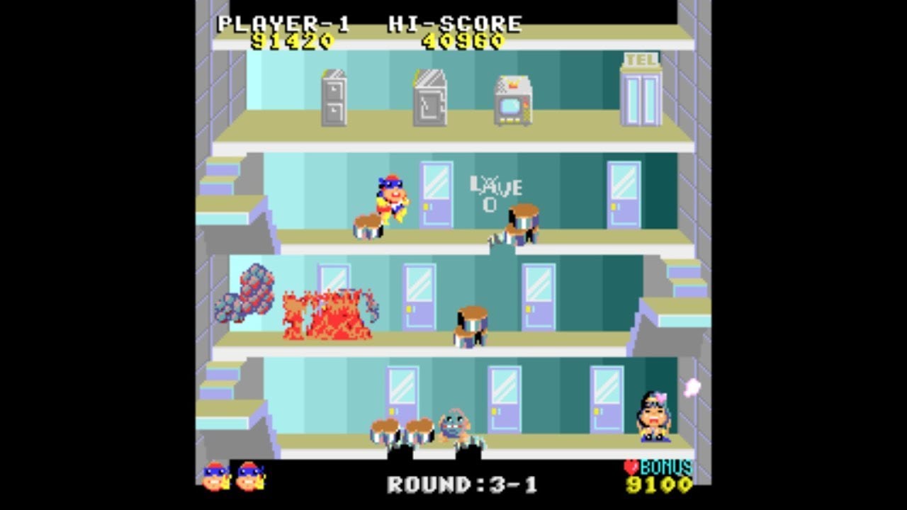 Ben Bero Beh [Arcade Longplay] (1984) Taito Corporation