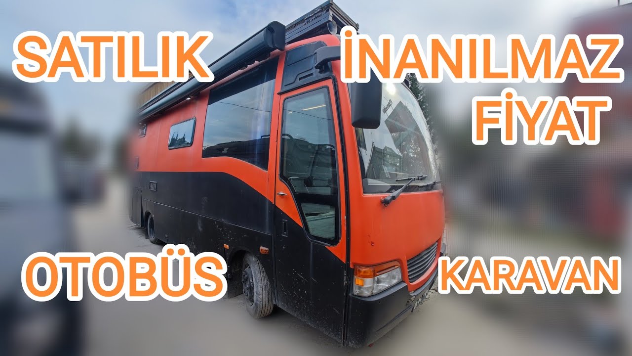 SATILIK KARAVAN FİYATINA ŞAŞIRACAKSINIZ Otobüs Karavan
