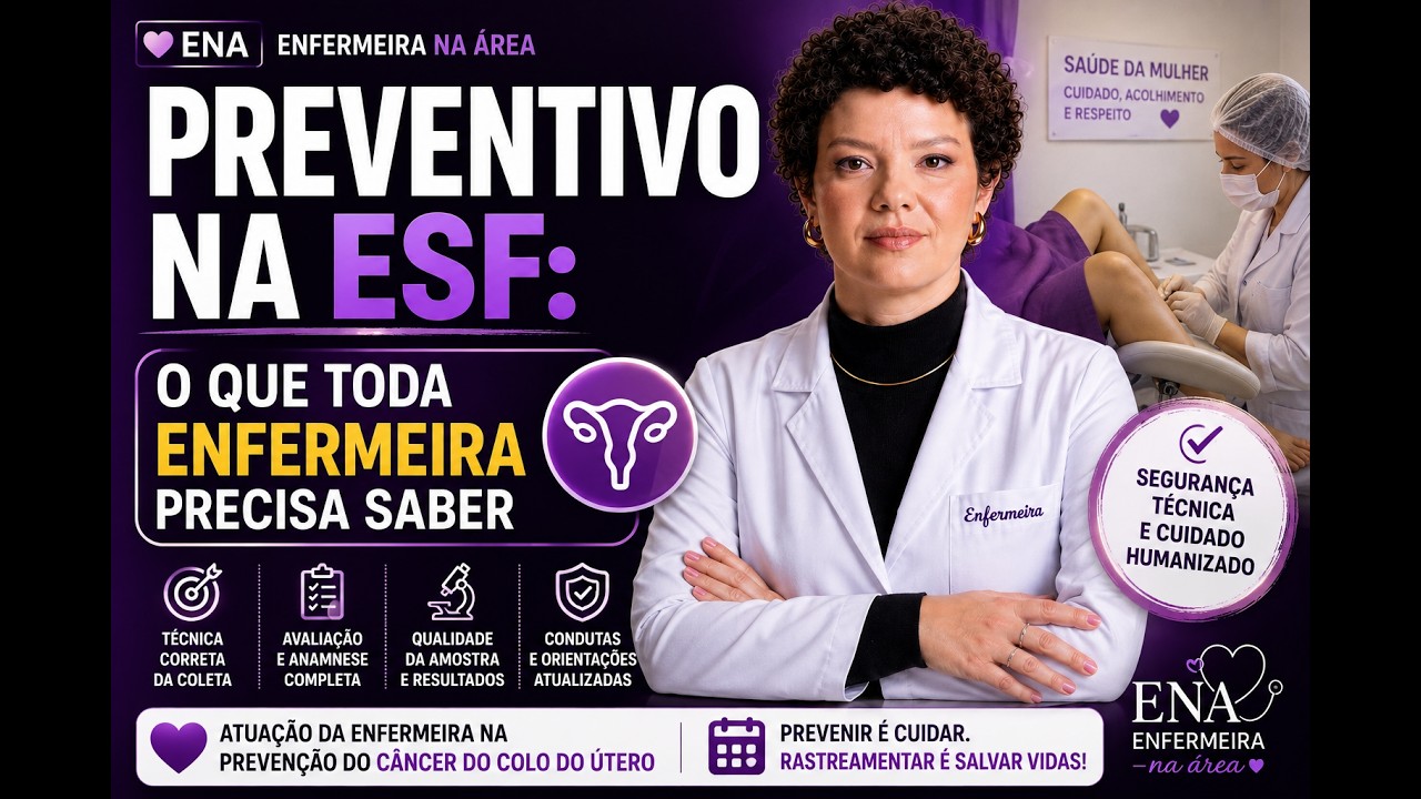Exame de preventivo(ECCU) realizado pela enfermeira no PSF (ESF) .