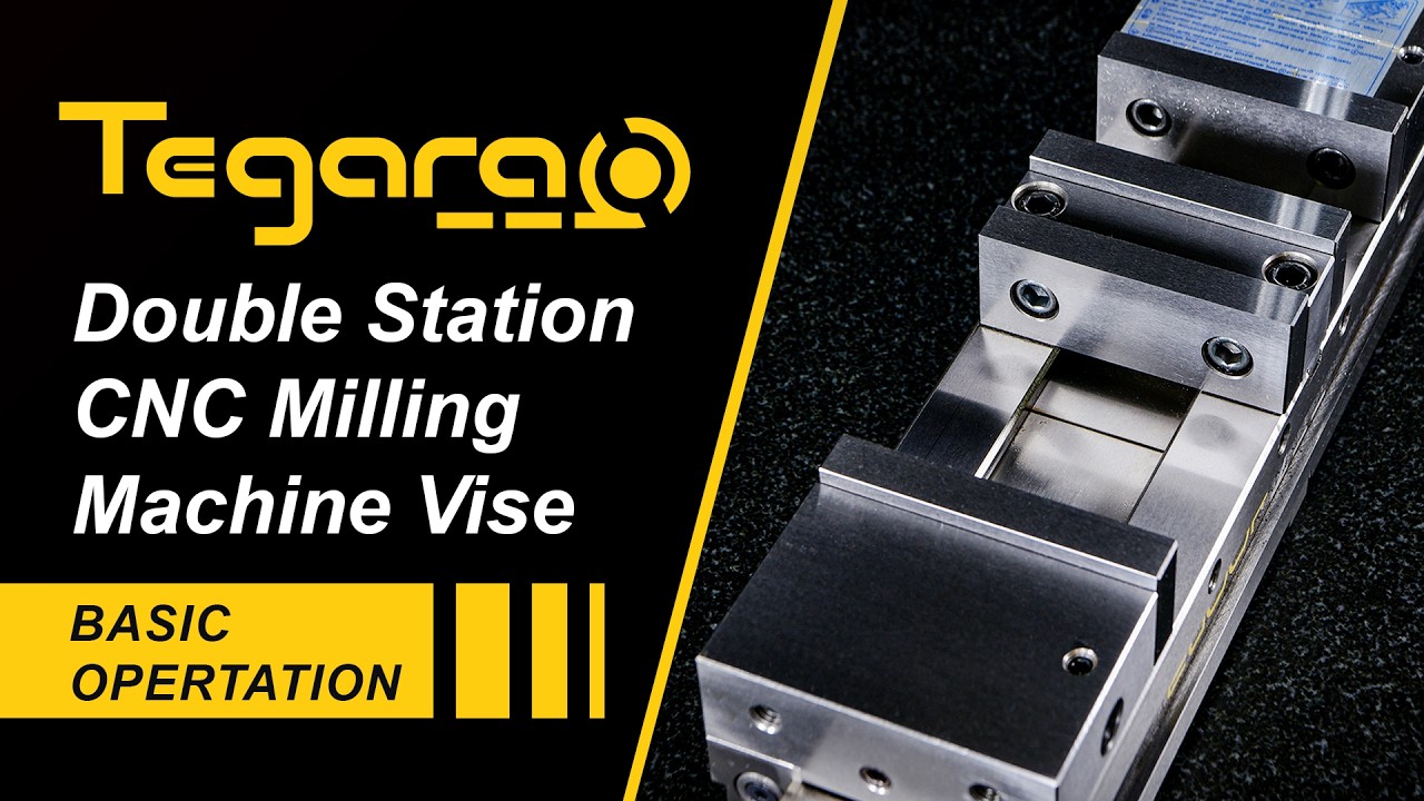 Tegara DS Series Double Station CNC Vise Operation