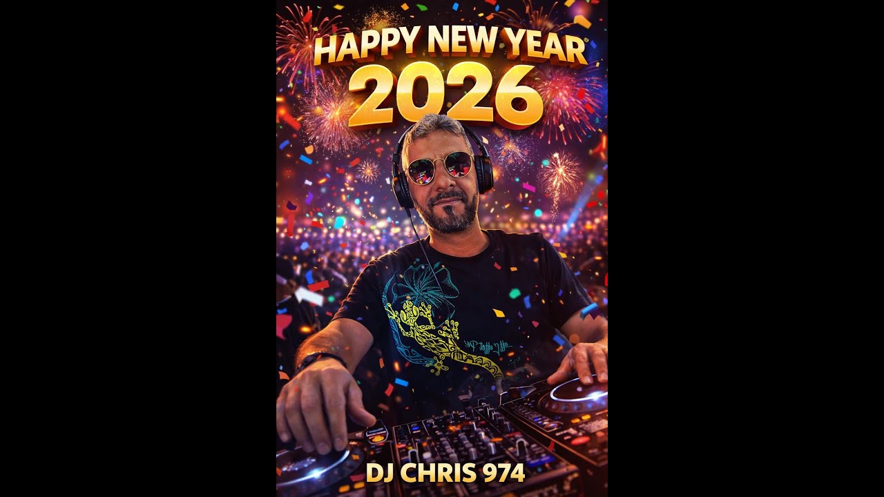 HAPPY NEW YEAR 2026 🎆 MEGA MIX 2H30 NON-STOP 🔥 TOUS STYLES | DJ CHRIS 974