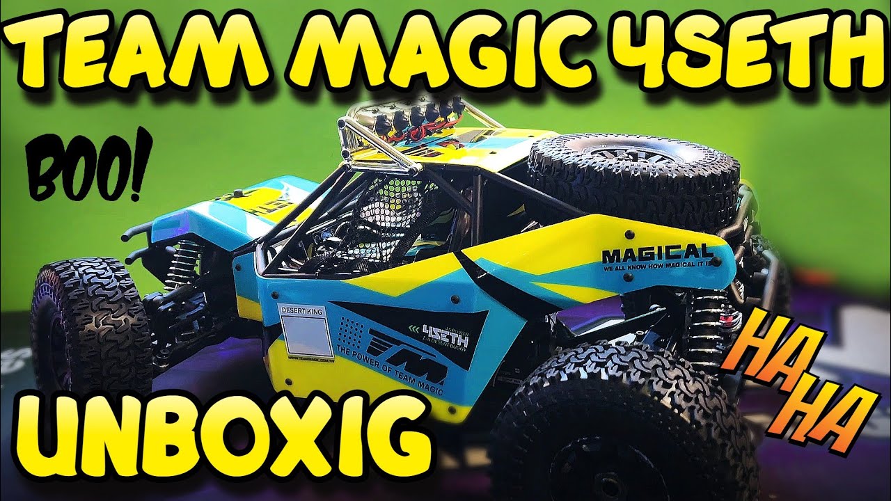 UNBOXING TEAM MAGIC 4SETH!🚀 1/8 SCALE 🚜💨