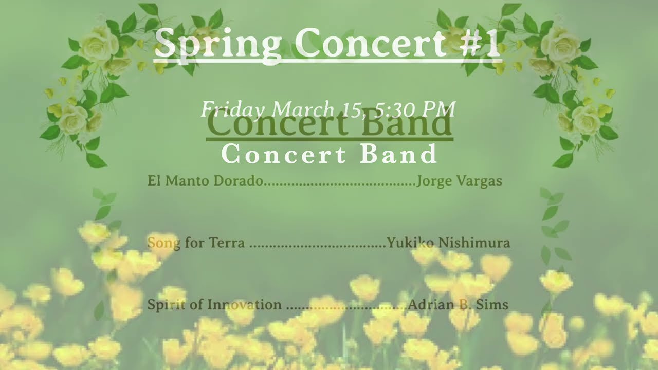 Concert Band Spring 24 HD 1080p