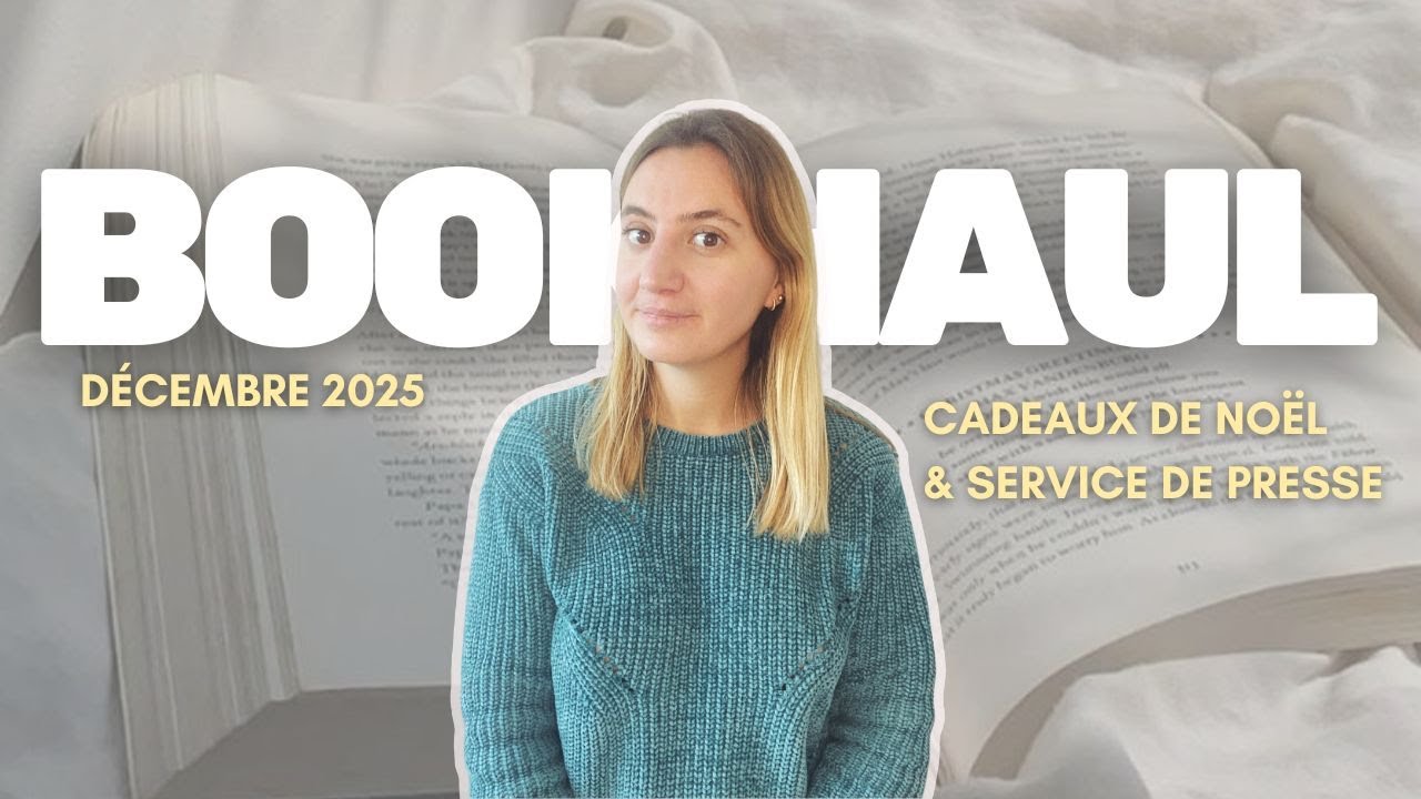 Bookhaul décembre 2025 📚 +11 livres : cadeaux de noël & service de presse