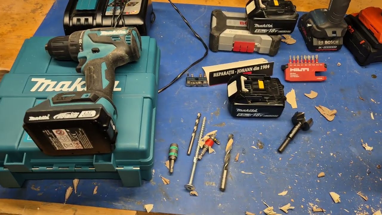 TEST NEW Makita DDF 490 mașina de gaurit si insurubat