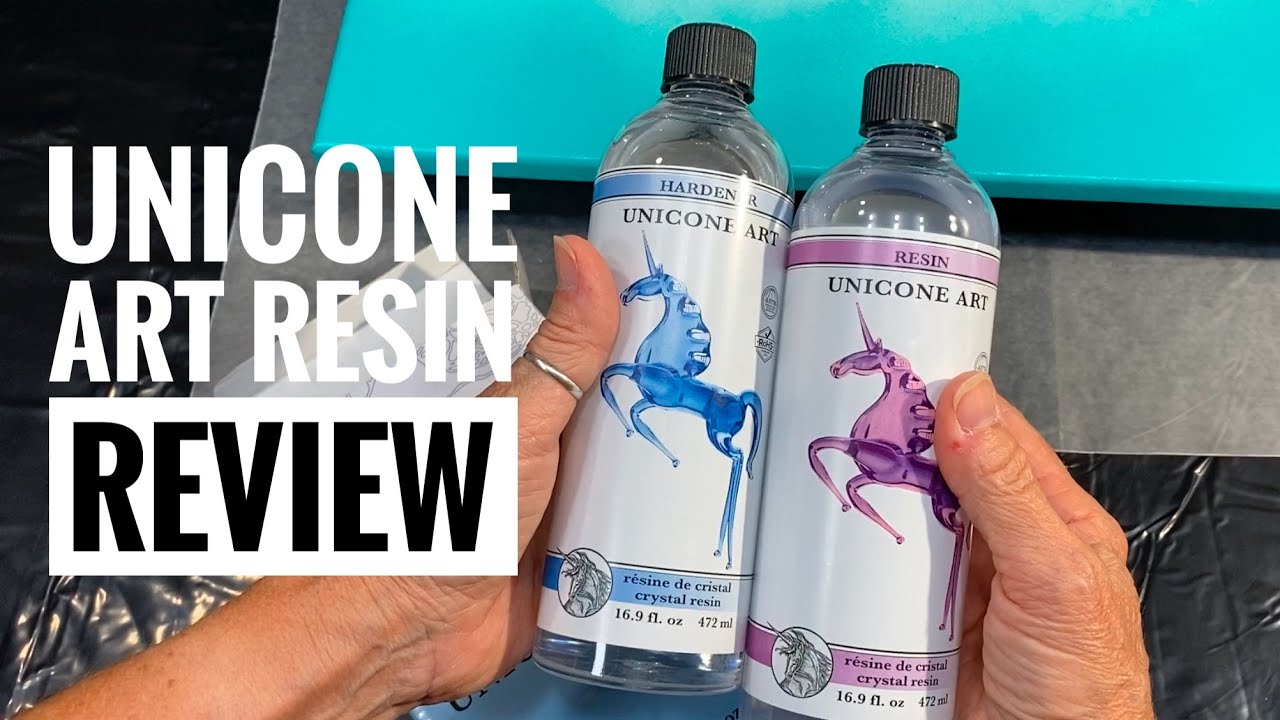Unicone Art Resin Review - testing this brand to see how well it works for beach and creating lacing