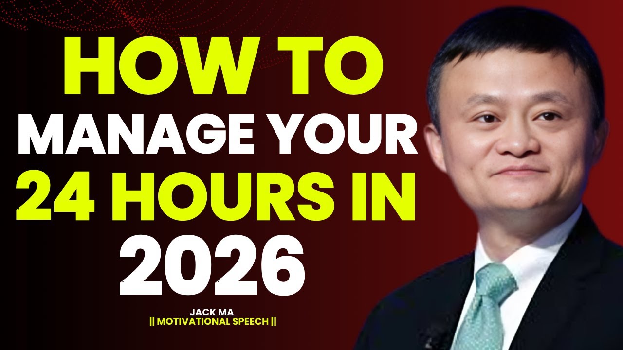 Master Your Time in 2026 | A Powerful Motivational Talk | Jack Ma