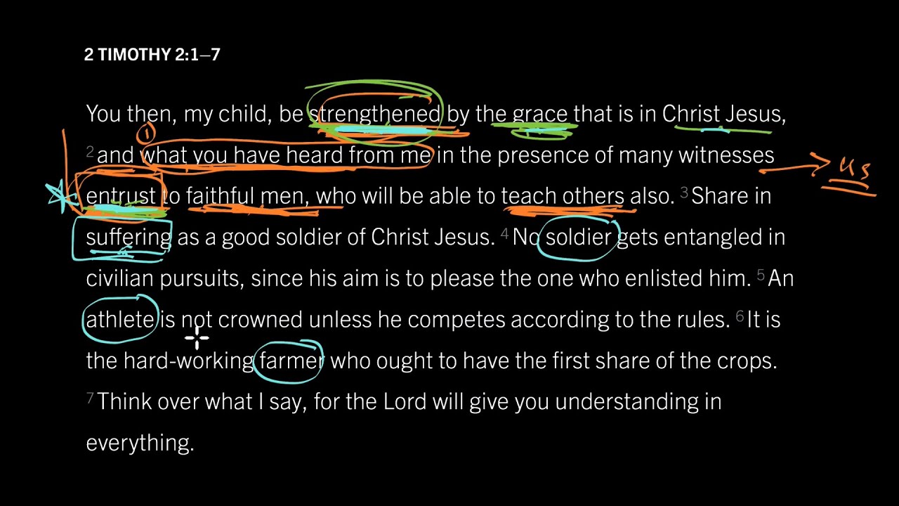Teaching the Bible Takes Supernatural Strength: 2 Timothy 2:1–7, Part 3