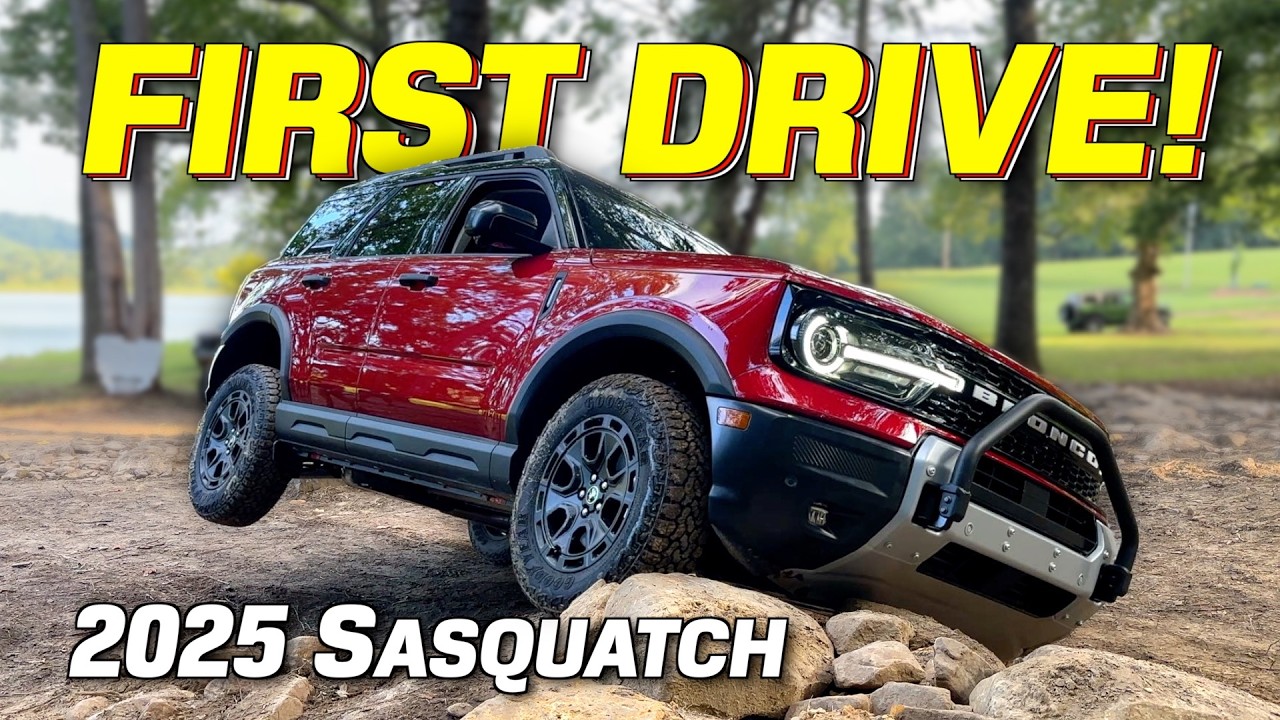 Новый Ford Bronco Sport Sasquatch 2025 года — это маленький, но мощный внедорожник!