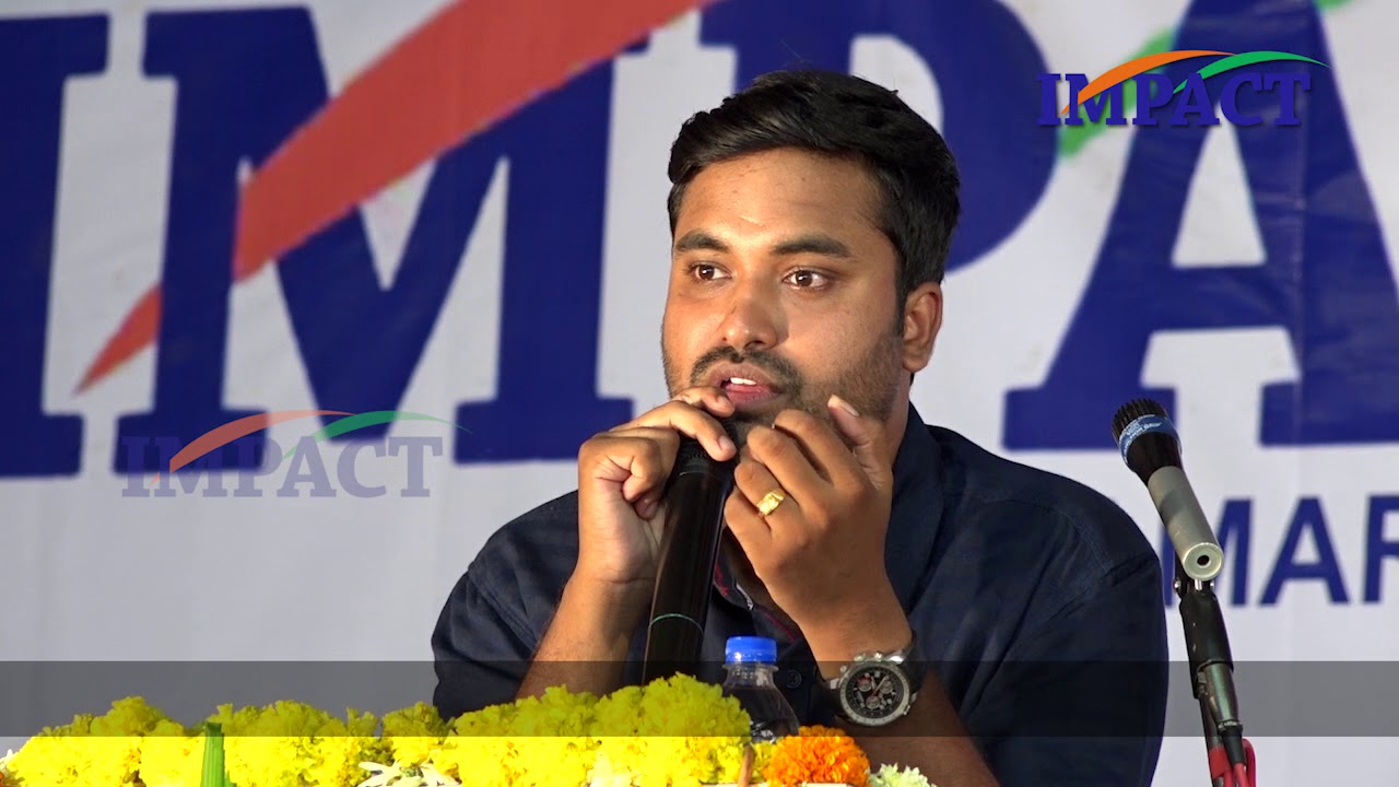 Crack Civil Services by Vidhya Sagar Naidu  IPS at IMPACT Kamareddy 2017