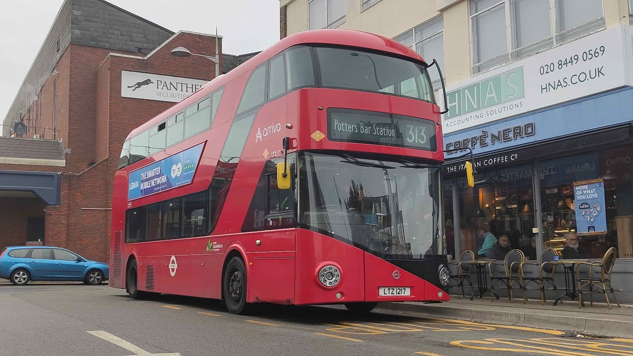 FRV: Arriva London Bus Route 313 | Chingford Station - Potters Bar | LT217 (LTZ1217)