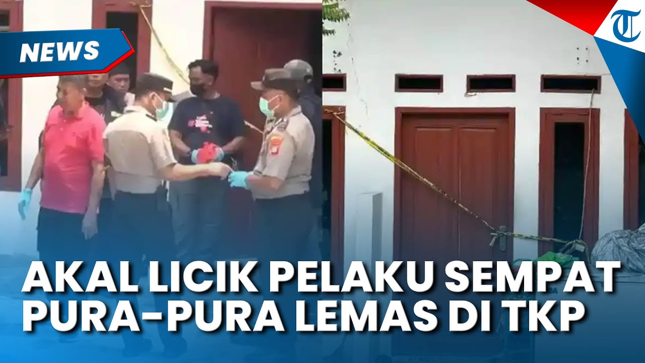 AKAL LICIK Anak yang Bunuh Sekeluarga di Warakas, Pura-pura Lemas Jadi Korban
