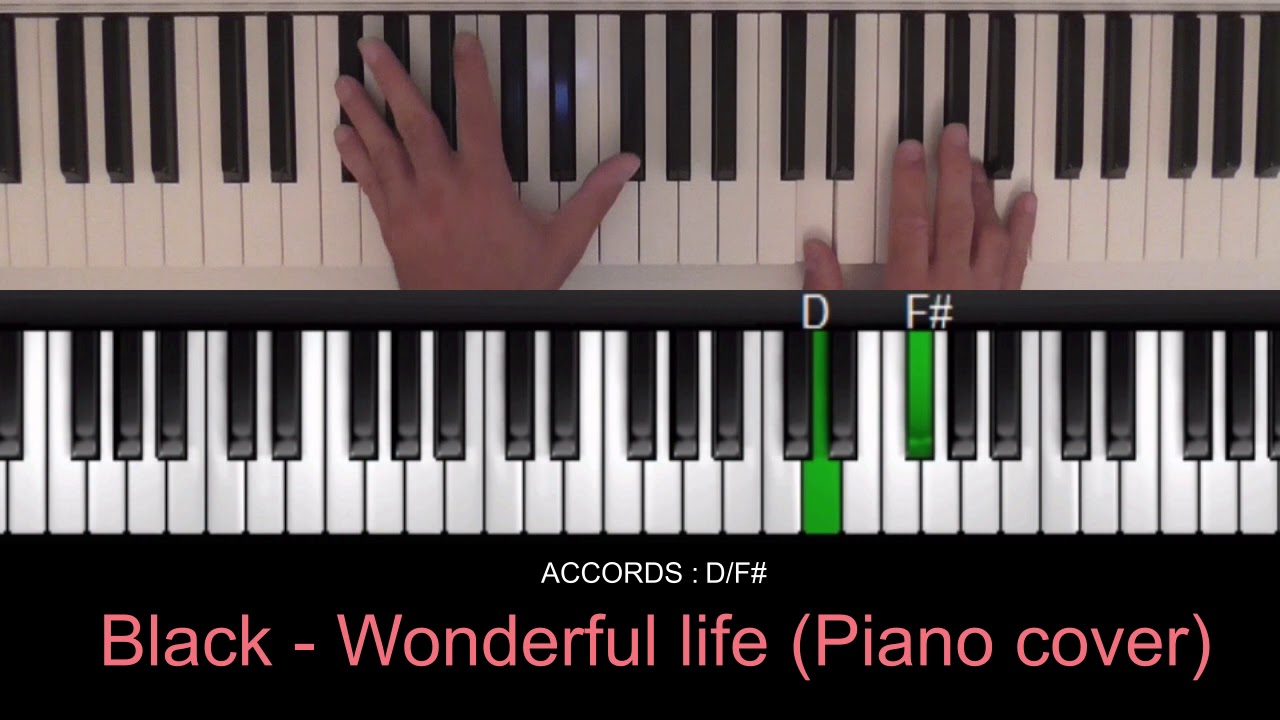 Black - Wonderful life (piano cover)