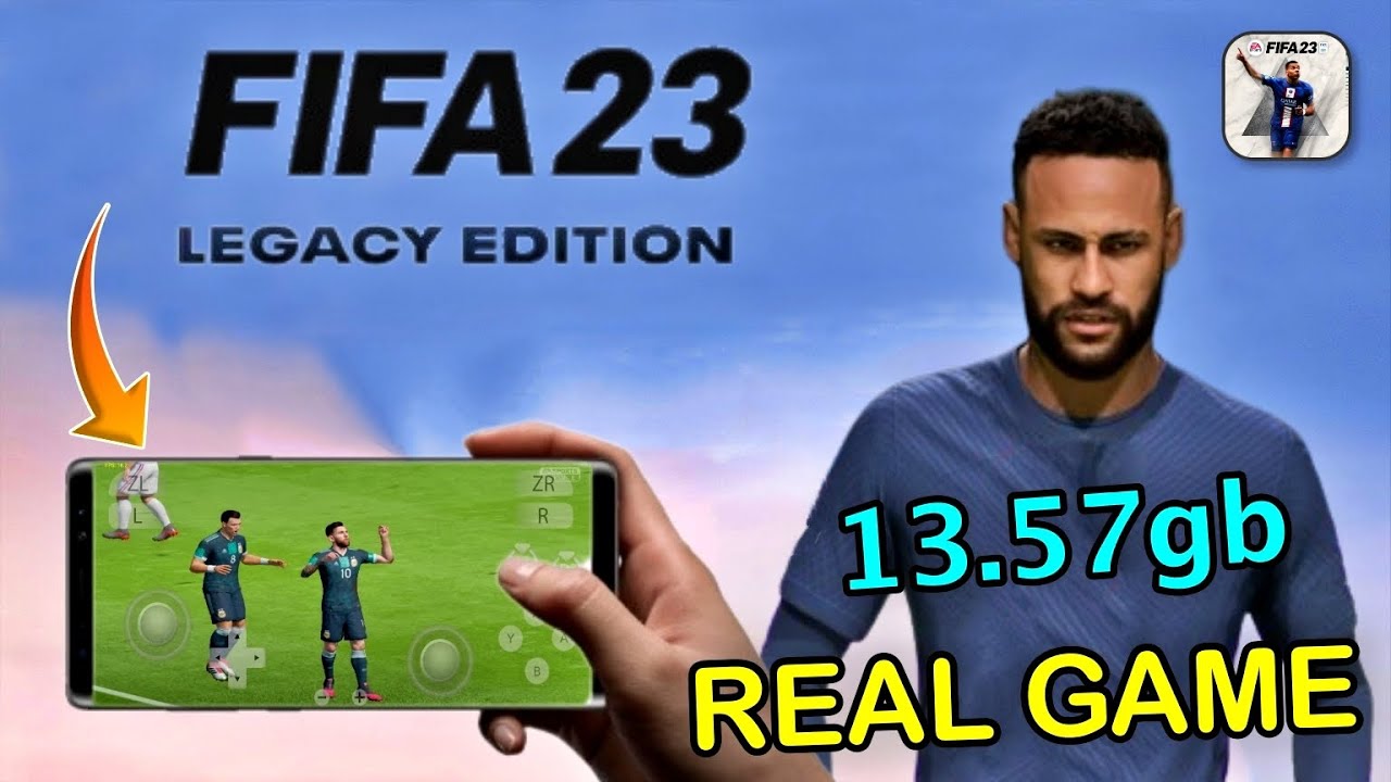 FIFA 23 Legacy Edition on Mobile ( Yuzu ) - FIFA23 Mobile Switch Game - Android FIFA 2023 Nintendo