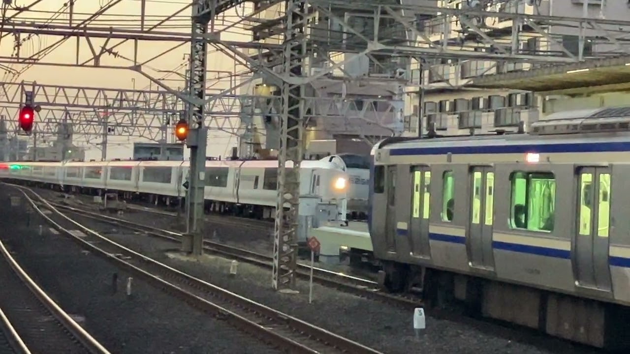 中央・総武線西船橋駅での異音確認の影響で各駅停車が一斉に来た