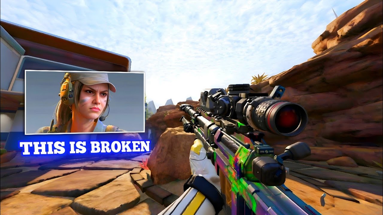 I found the best broken lethal combo that makes you a pro sniper in codm