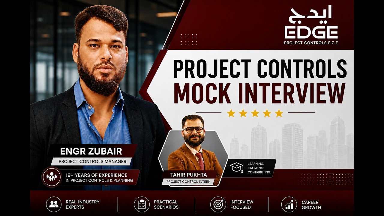 Project Controls Interview Guide | Planning Engineer + Primavera P6 + EVM (CPI/SPI) mock Interview