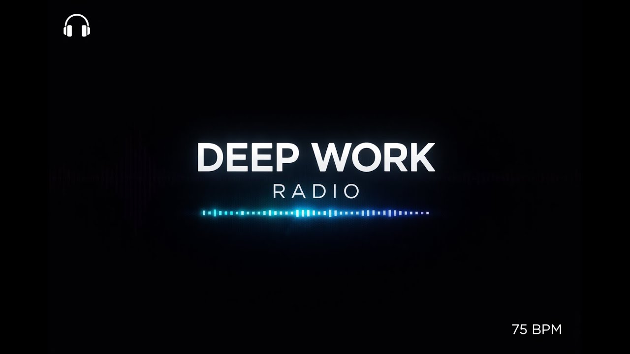DEEP WORK RADIO | Dark Future Garage Mix | Focus Music for Studying & Productivity