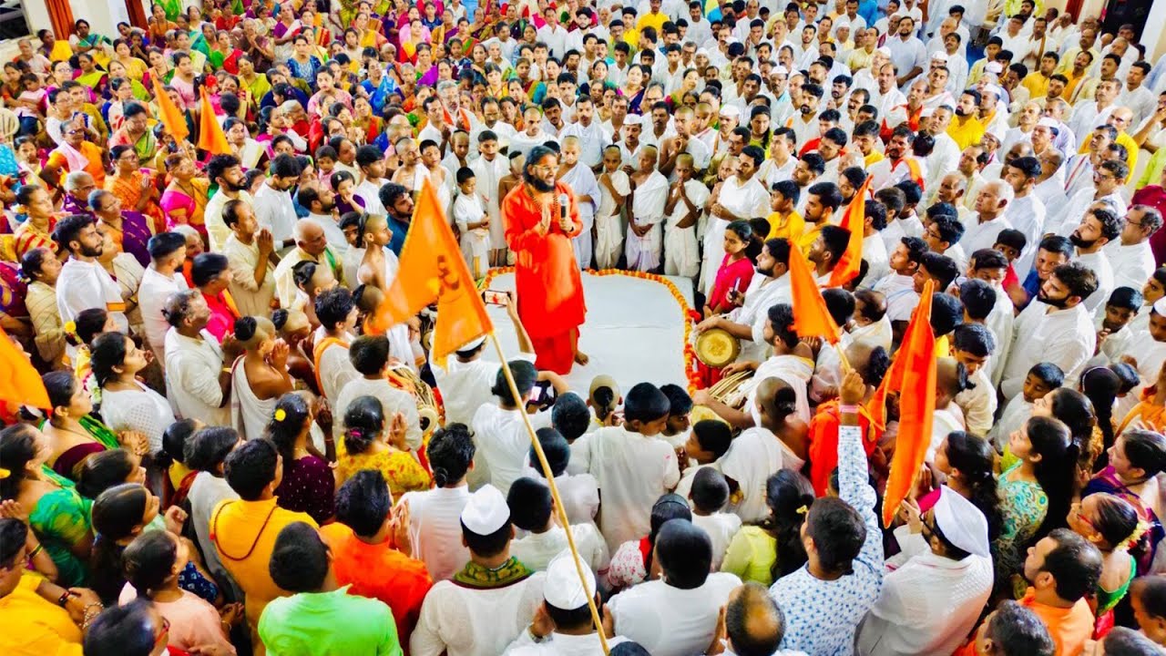 Glimpses of Aashadhi Ekadashi special Dattaguruwar celebrations at Tapobhoomi - Goa.
