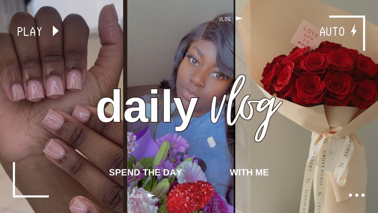 A very short vlog . Do my nails with me💕💕#acrylicnails #valentinesday 