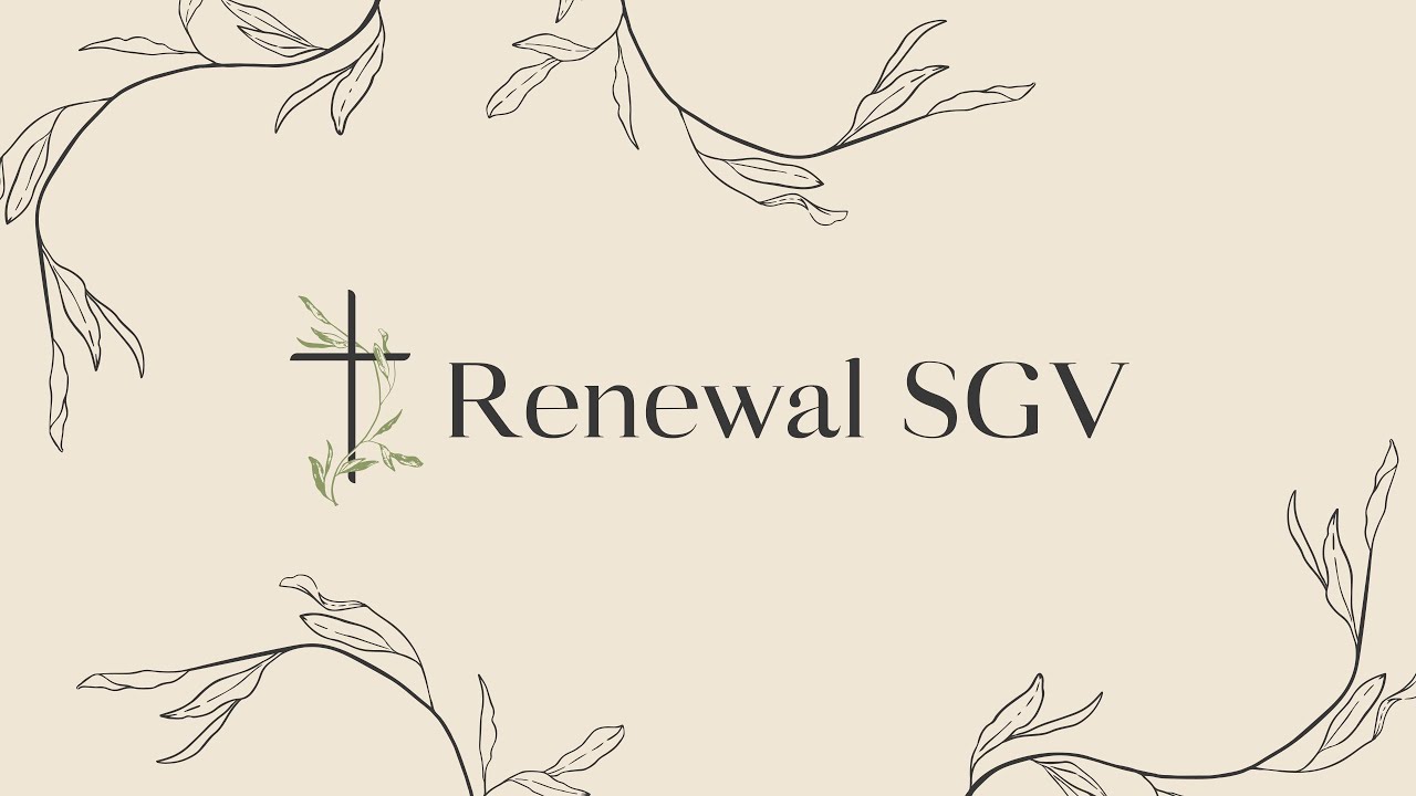 11/9 Thanksgiving as a Holy Day // Renewal SGV Sunday Worship Online