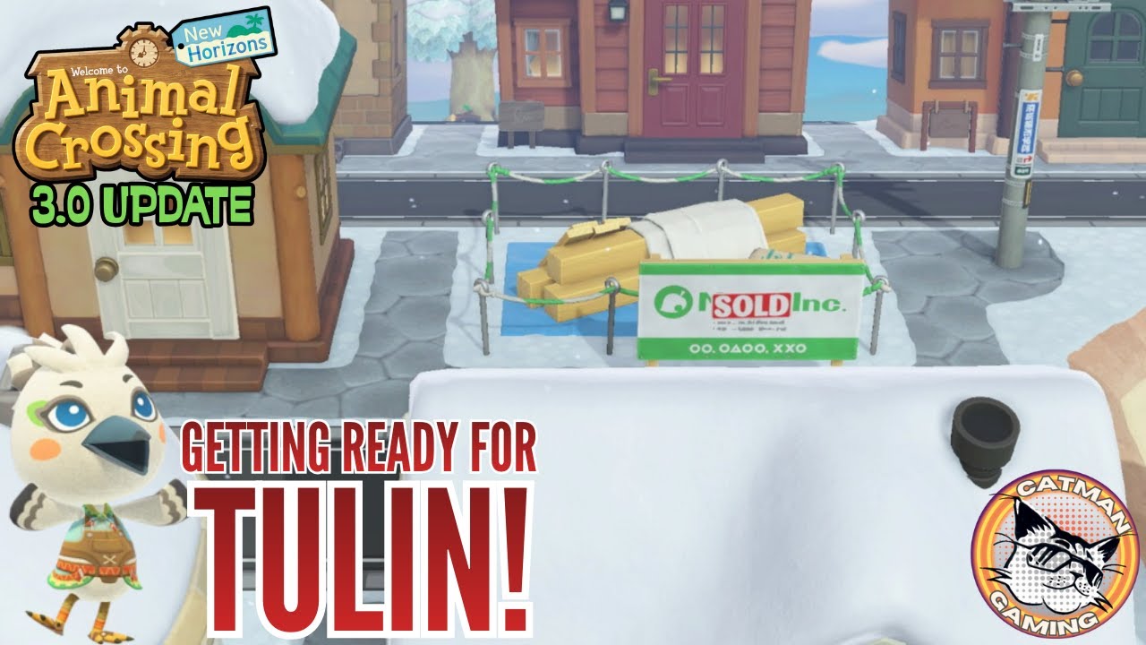 🔴 Getting Ready For Tulin To Move In!! | Animal Crossing: New Horizons 3.0 Update|