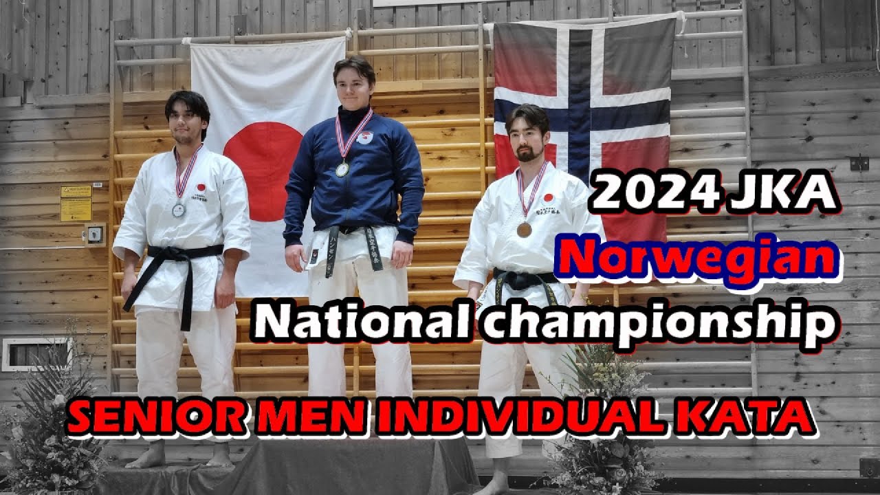 2024 JKA Norwegian National Championship - Men Individual Kata Finals