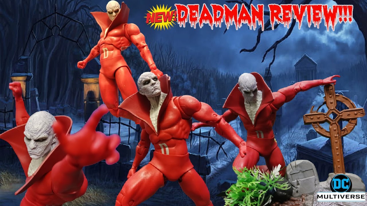 McFarlane Toys DC Multiverse Gold Label DEADMAN REVIEW!!