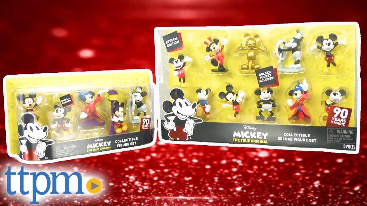 Mickey The True Original Collectible Deluxe Figure Set and Collectible Figure Set from Just Play