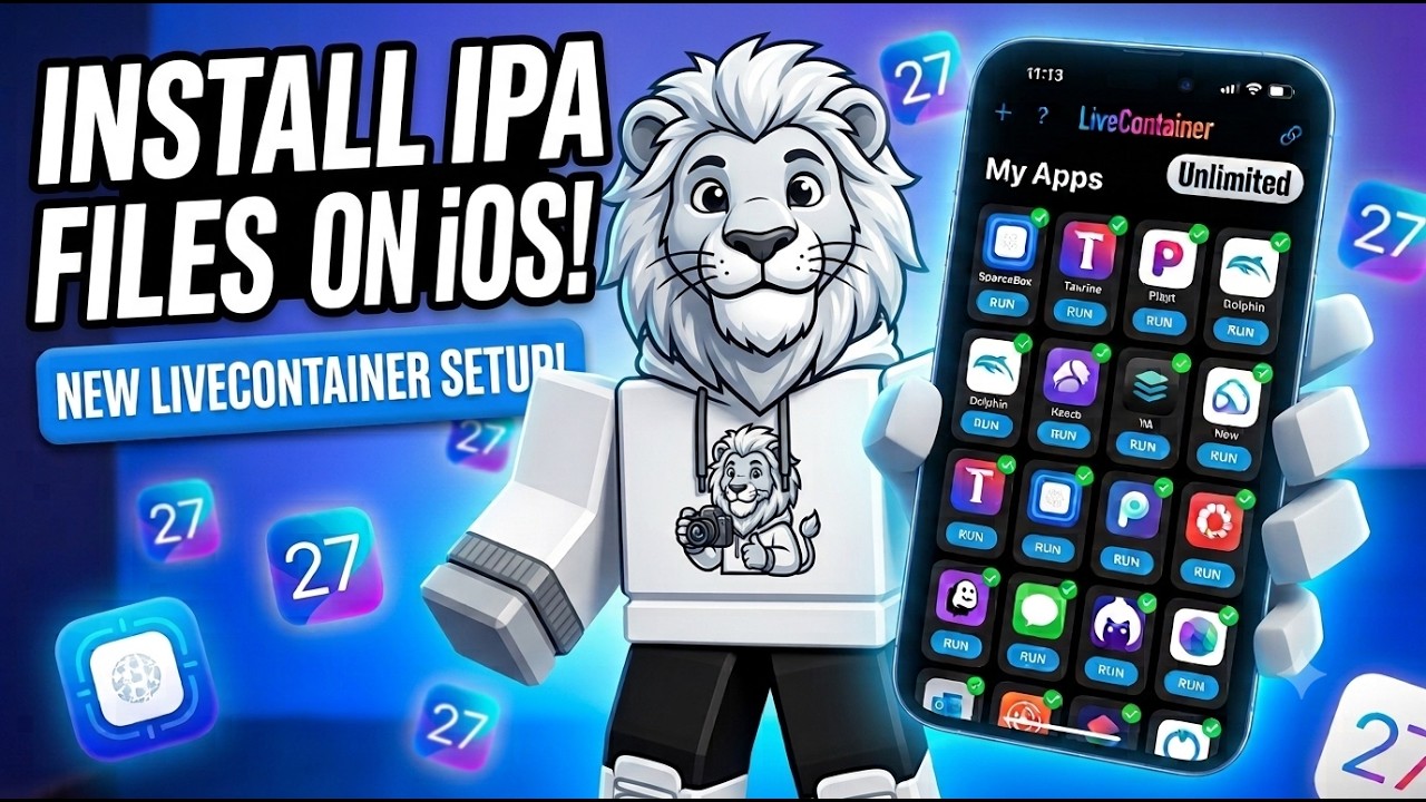 Новейший метод LiveContainer для iOS | Установка LiveContainer на iPhone и iPad без ПК и джейлбрейка