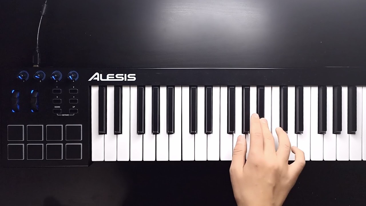 SAINt JHN - Roses ( Imanbek Remix ) [ Instrumental Remake Cover ] | Alesis V49 midi keyboard
