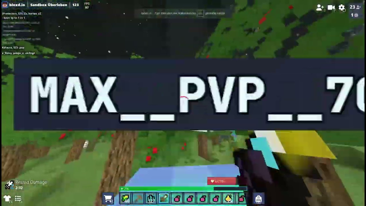 Bloxd.io PVP on lobby 123