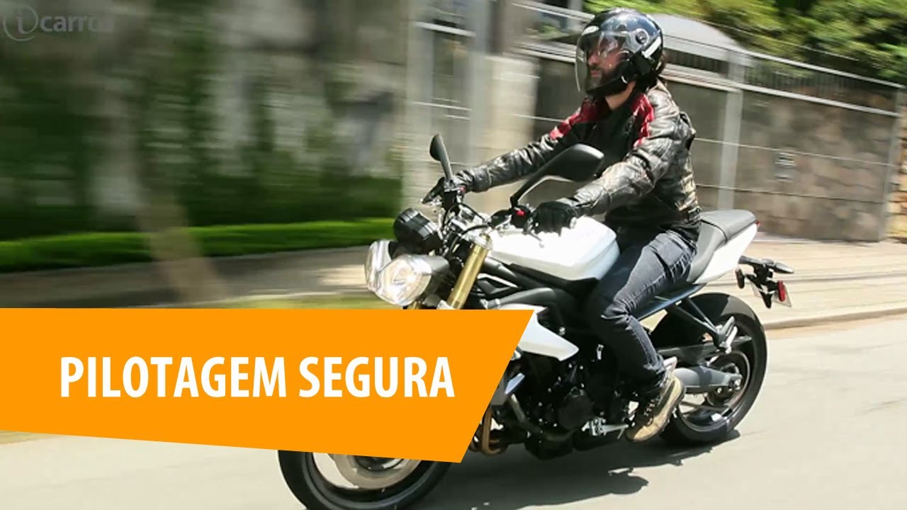 Aprenda a pilotar sua moto com segurança