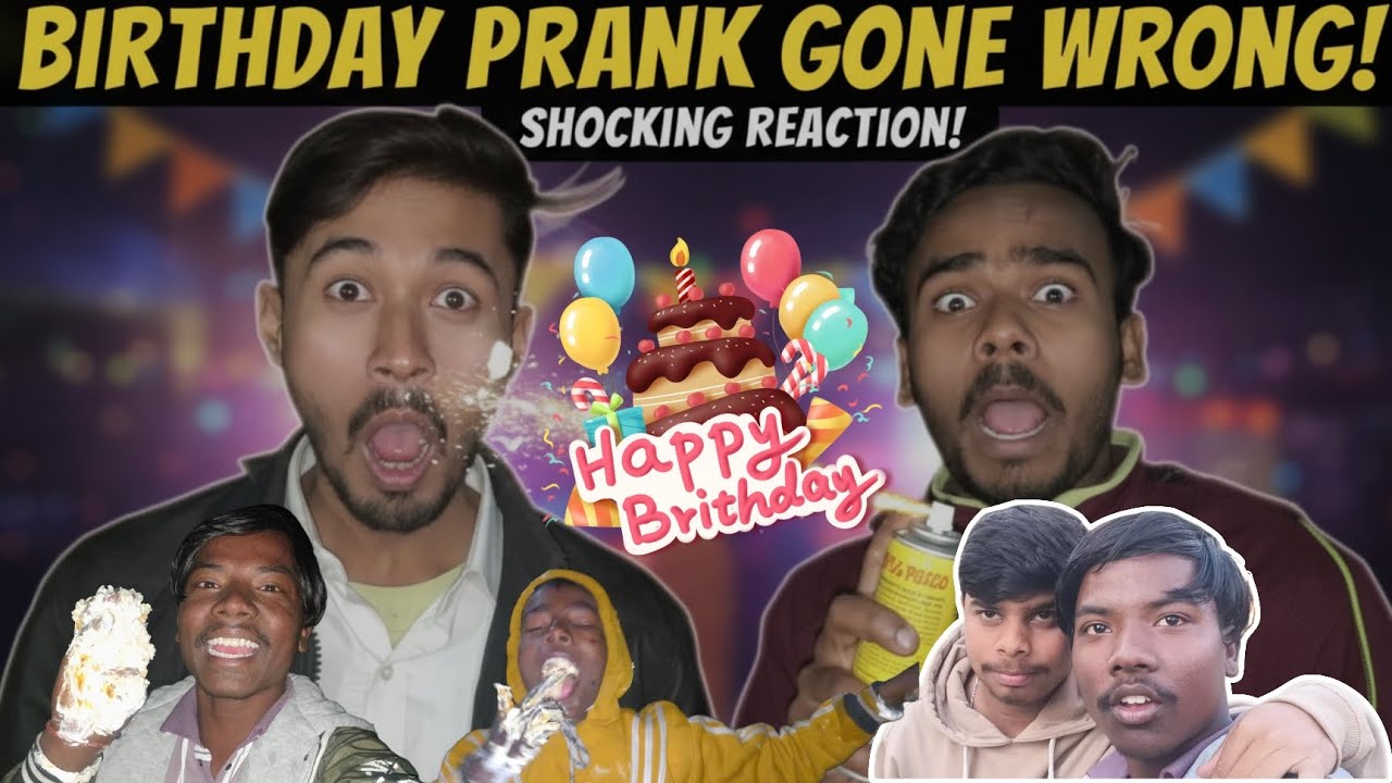 Birthday prank(Day=33)Bhaiya Ka Kya Huwa 😱  @SagarDailyVlogs620 #vlog #birthday 