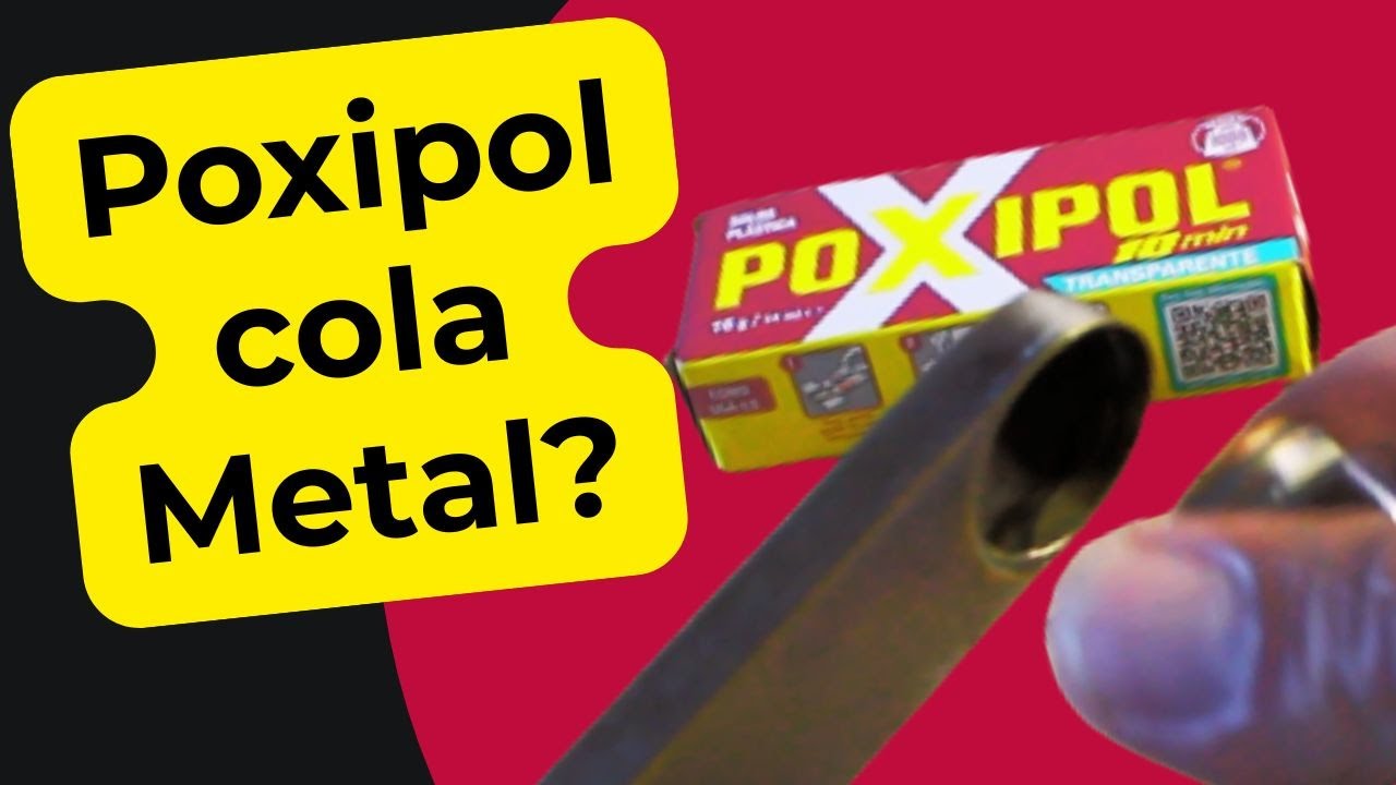 POXIPOL, COLA METAL? VEJA COMO USAR POXIPOL.