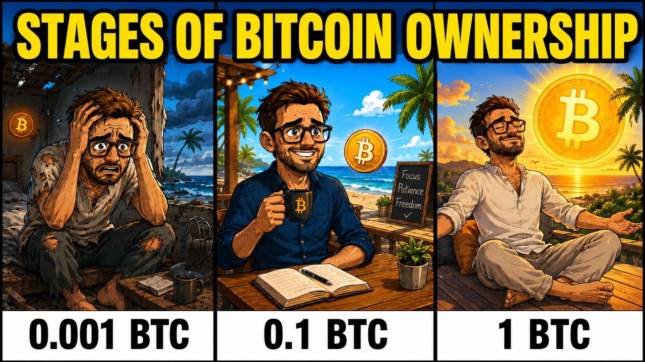 Your Life at Every Level of Bitcoin Ownership (From 0.001 to 1 BTC)