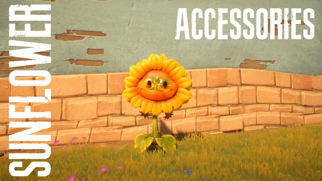 Sunflower Accessories / Plants / Plants vs Zombies Garden Warfare 2