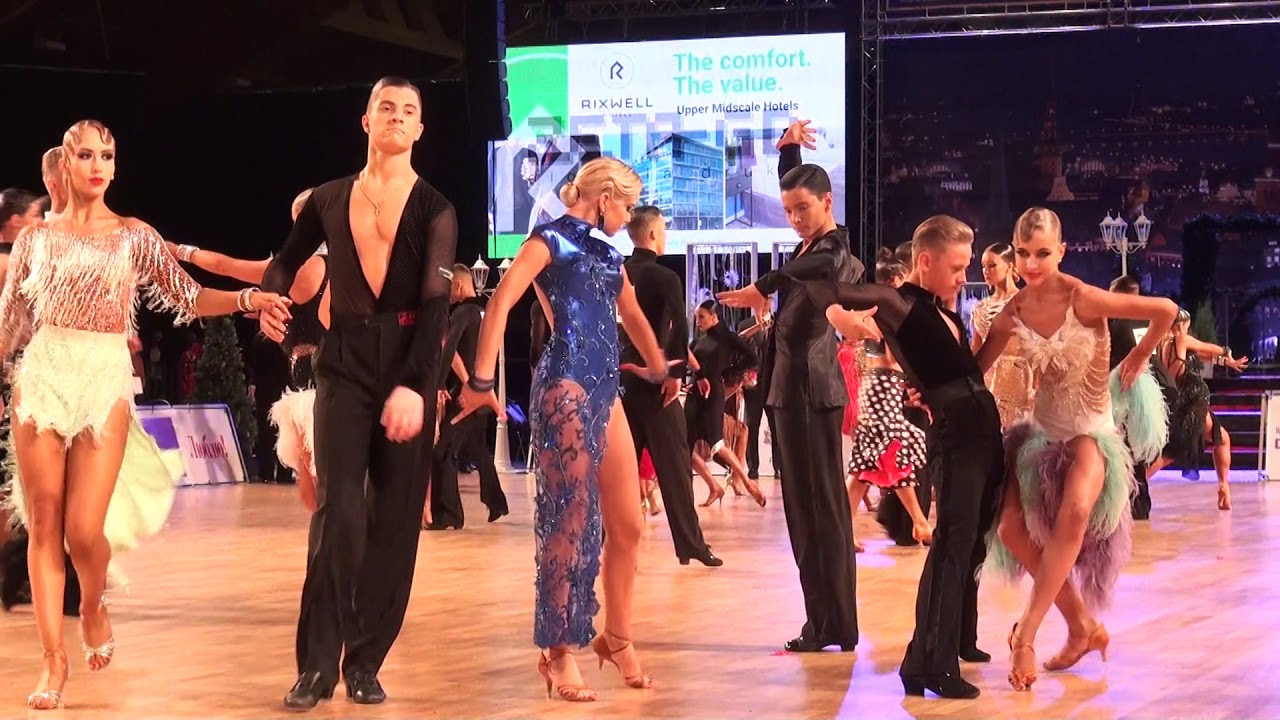 00675 WDSF Youth Open Latin  r.1 Baltic Grand Prix 14.12.2018
