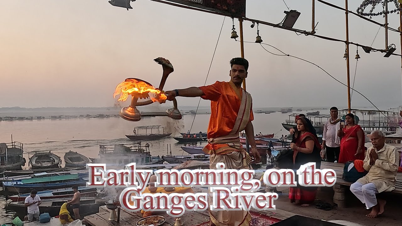 Early morning, on the Ganges River | Uttar Pradesh | Varanasi, India