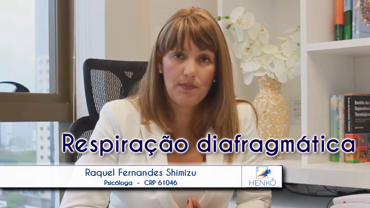 Como controlar a ansiedade? Técnica da respiração diafragmática