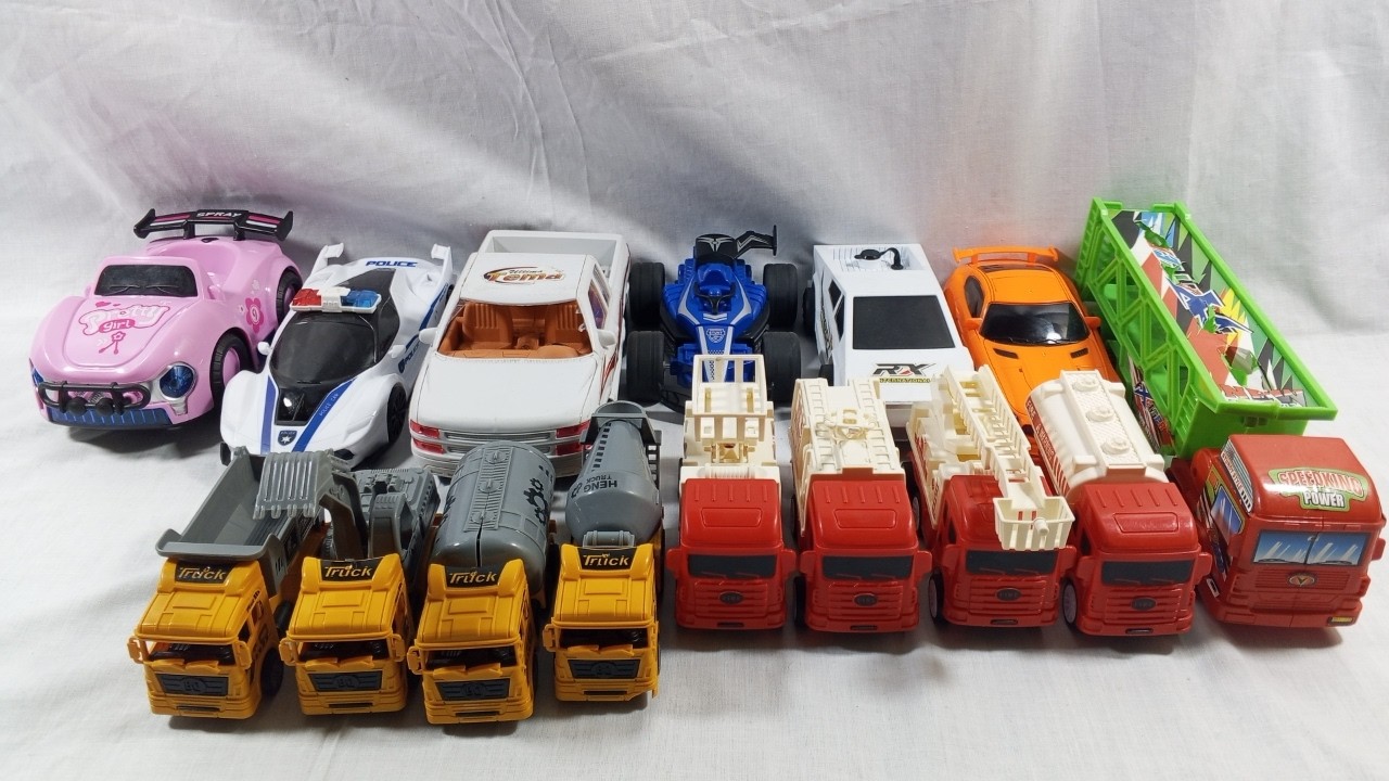 Disney Pixar Cars Unboxing Review | Lightning McQueen, Tow Mater, Chick Hicks, Sally Carrera, Cruz