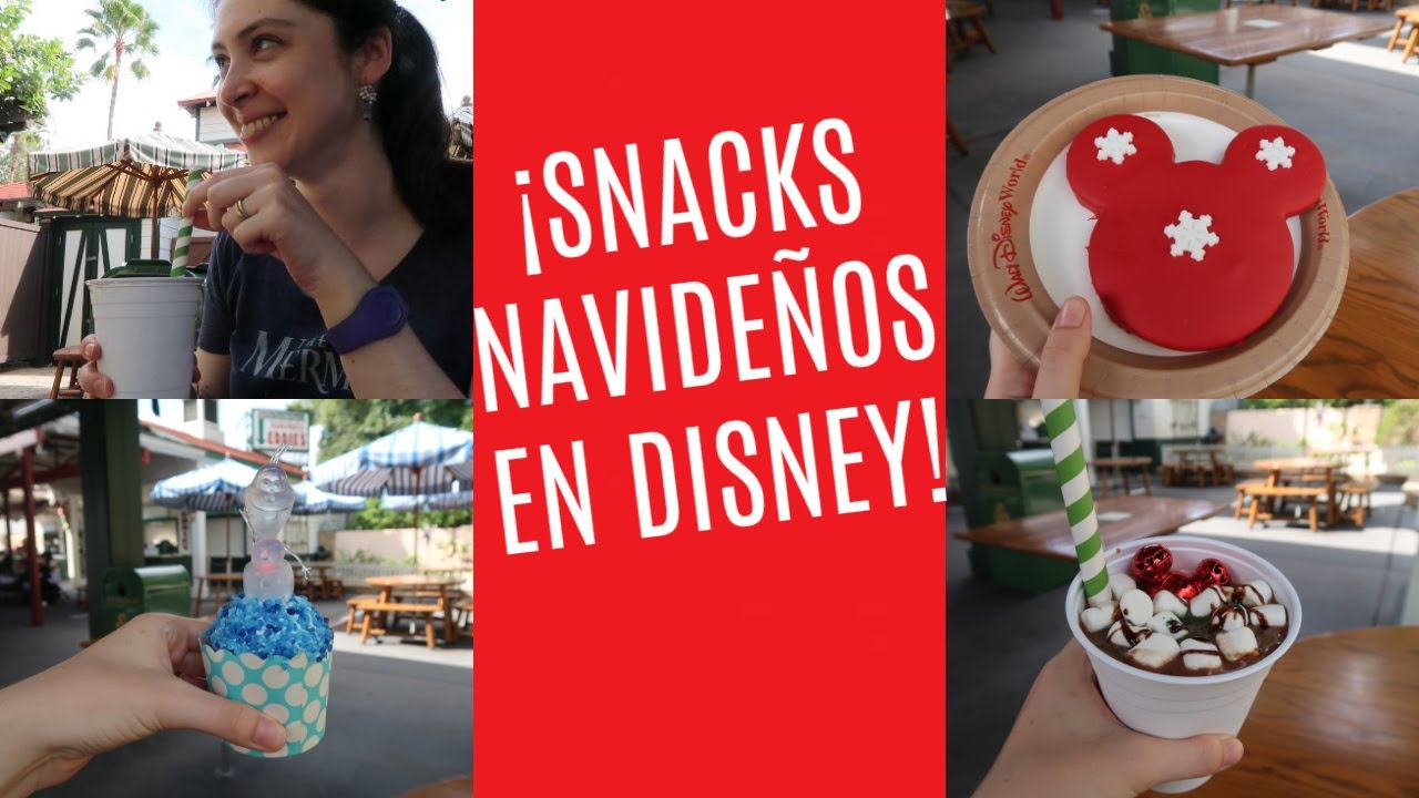 ¡SNACKS DE NAVIDAD EN DISNEY'S HOLLYWOOD STUDIOS!