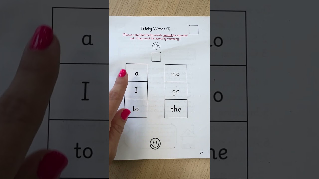 Tricky Words 1