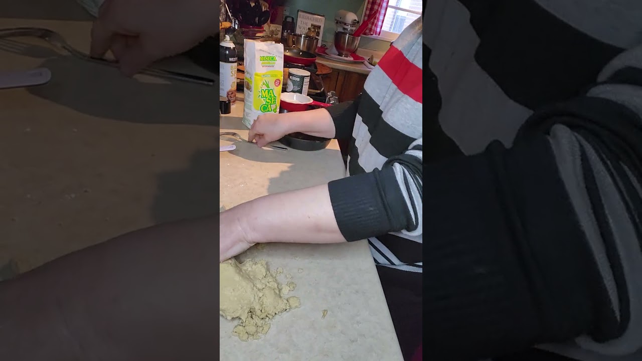 Salt dough cornbread and muffins 