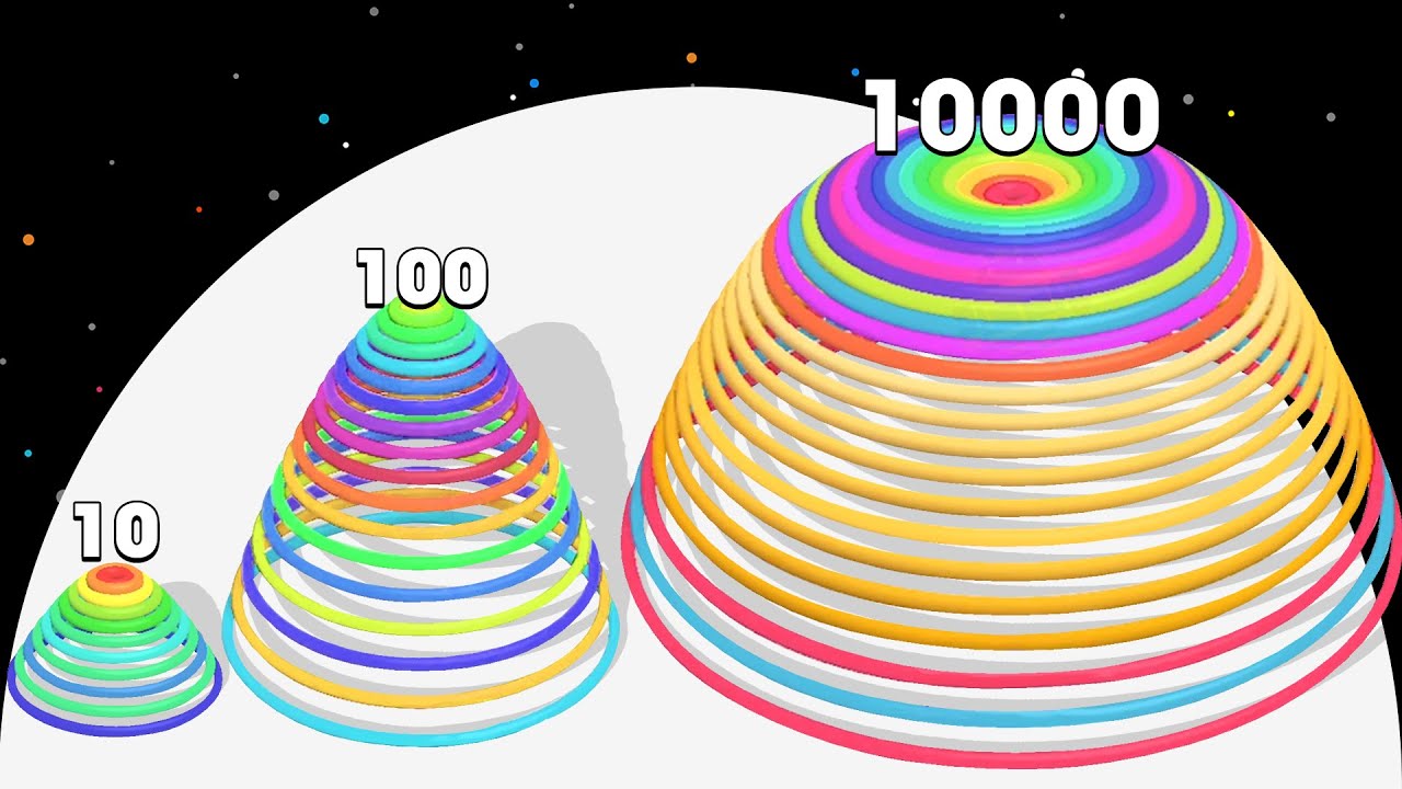 Max Level Layers! - CIRCLE RUNNER 3D (ASMR Gameplay) #gameluctus