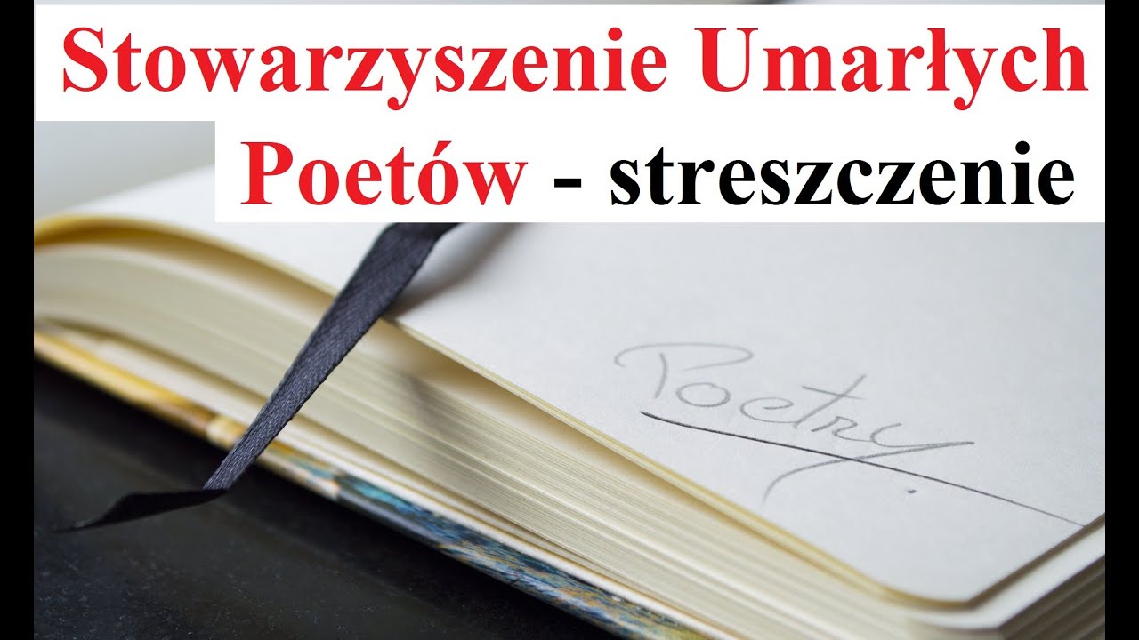 Stowarzyszenie Umarłych Poetów - streszczenie