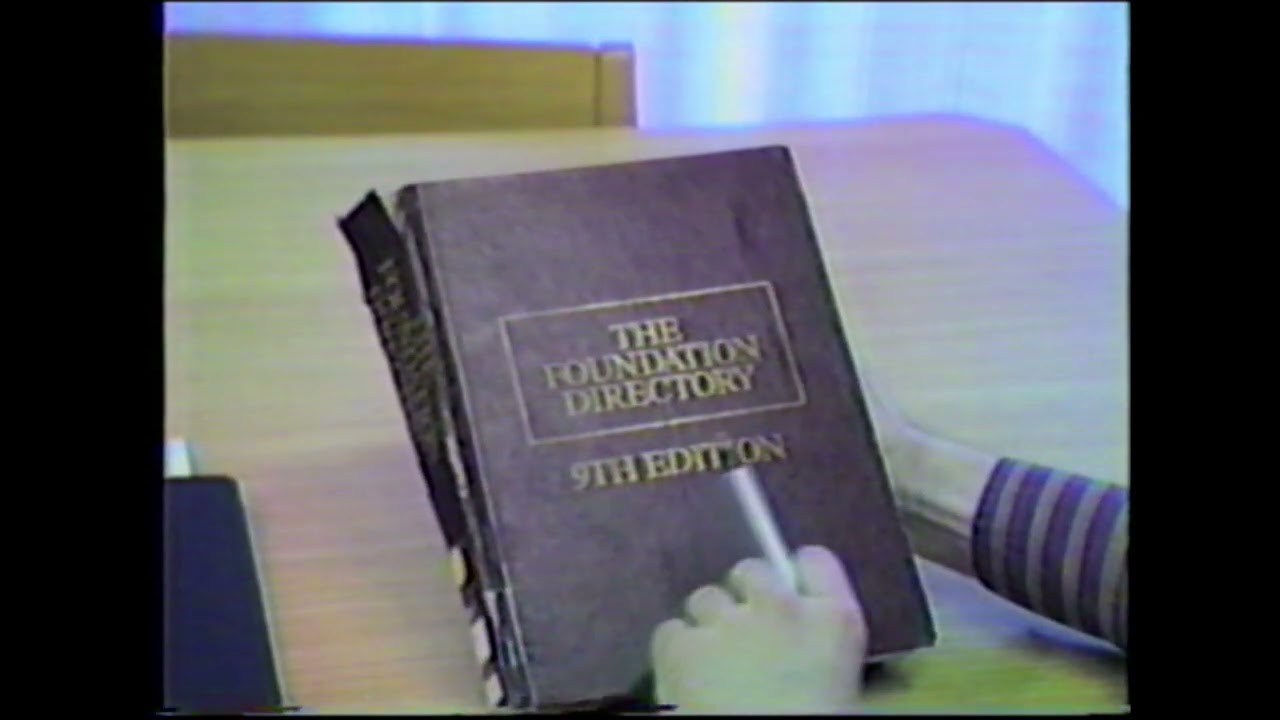 The Grants Resource Center at Cincinnati and Hamilton County Library (1983)