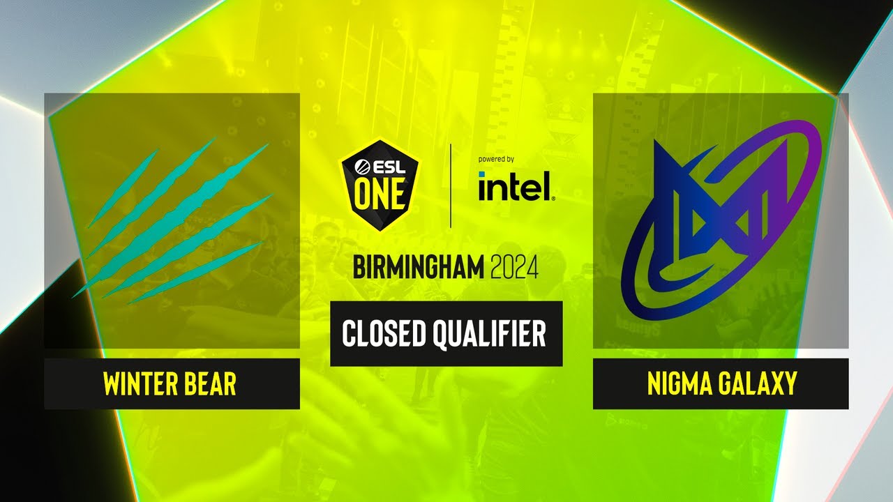 Dota2 - Winter Bear vs Nigma Galaxy - Game 2 - ESL One Birmingham 2024 - CQ - MENA